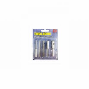 Drill Set Hollow Diamond Coated For Tiles & Glass x5