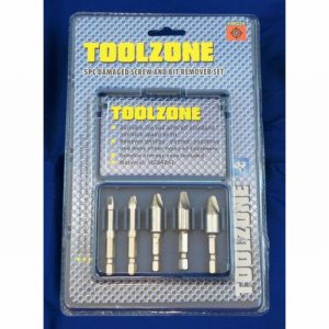 Screw & Bolt Extractor 5Pce. In Case