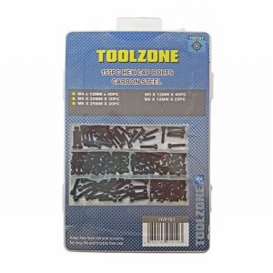 Bolt Assortment Hex Recess Cap Head x155 in Case ZP