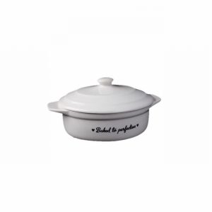 Baking Dish & Lid Oval for Cheese & More 17x14cm
