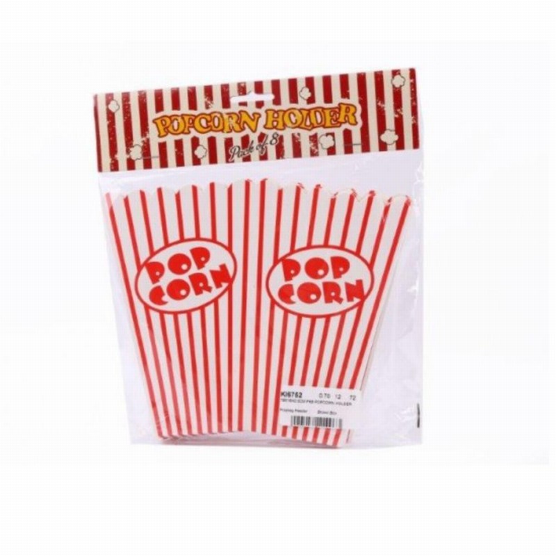 Popcorn Holder Paper 19x16cm x8