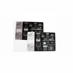 Table Mat PVC 43x28cm Diner Style