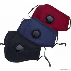 Mask Cotton Vented KN95