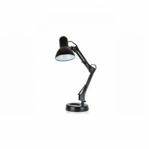 Desk Lamp Swing Poise Onyx Black SES