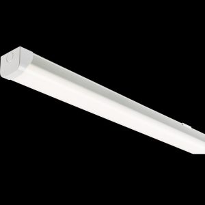 Batten Striplight Fitting 1200mm LED Twin 35Watt 3700Lu.