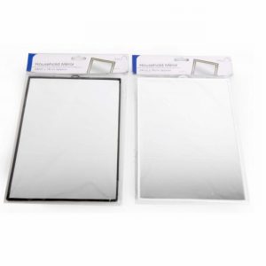 Mirror Rectangular 24x18cm Plastic Frame & Stand