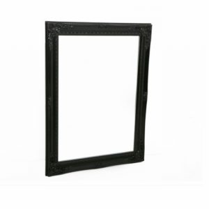 Mirror Black Wall 82x62cm