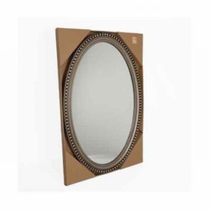 Mirror Champayne Oval Wall 79x53cm