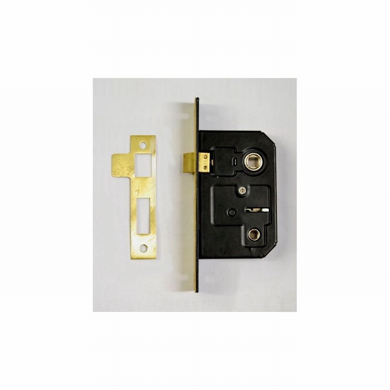 Lock Mortice Bathroom 63mm(2.5")E.B.