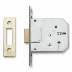 Lock Mortice Dead 76mm(3") 3L. N.P.