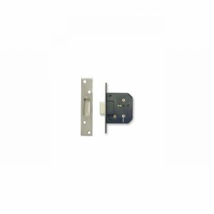 Lock Mortice Dead 63mm(2.5") 5L. N.P.