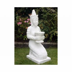 Garden Ornament THAI PRINCESS WHITE Colour 56cm
