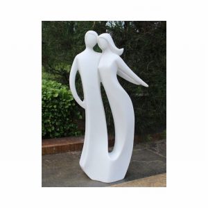 Garden Ornament INSEPARABLE WHITE Colour 85cm