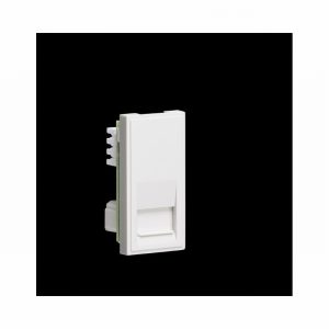 Telephone Extension Socket 1Module White