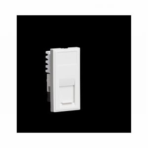 RJ45 CAT5E Socket 1Module White D