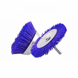 Filament Sanding Brush for Drill 75mm Cup Fine Blue