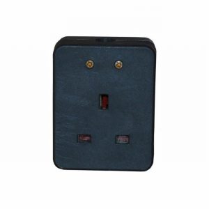Extension Socket 1gang Black