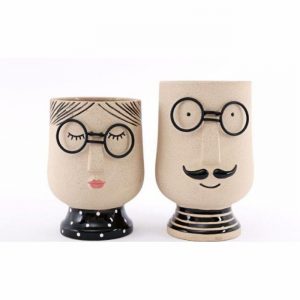 Planter Novelty Man 12.5x18cm