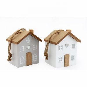 Door Stop House Design 13cm Grey