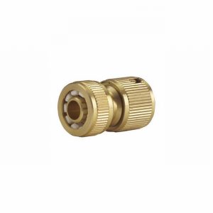 Hose End Connector Clip-On BRASS [+A]