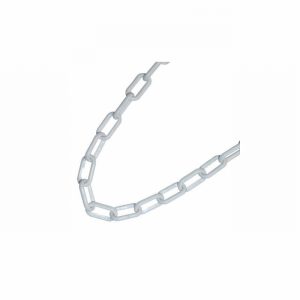 Chain Plastic White No.6 per 30m Coil