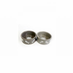 Pet Bowl 16cm Ceramic Cat