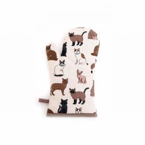 Oven Mit Dog Design 92cm