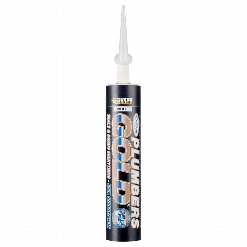 Adhesive & Sealant Plumbers Gold White