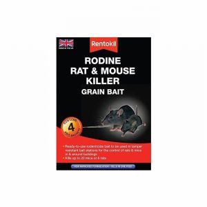 Rat & Mouse Killer Grain Bait RENTOKIL Rodine 4Sachet
