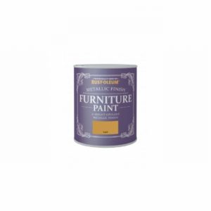 Paint Chalky Finish Metallic Gold 125ml