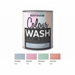 Paint Colour Wash Transclucent Matt Cloud Blue 750ml