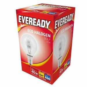 Lamp Eco Halogen Golf 30>40Watt SES