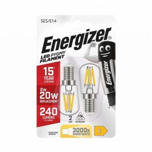 Lamp LED Filament Pygmy 2>20Watt SES 3000K WW x2