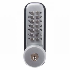 Lock Coded S/Chrome Int./Ext. with Key Override