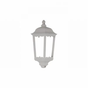 Lantern Flush 3 Sided White