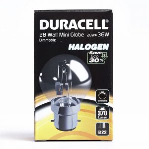 Lamp Eco Halogen Ball 28>36Watt BC