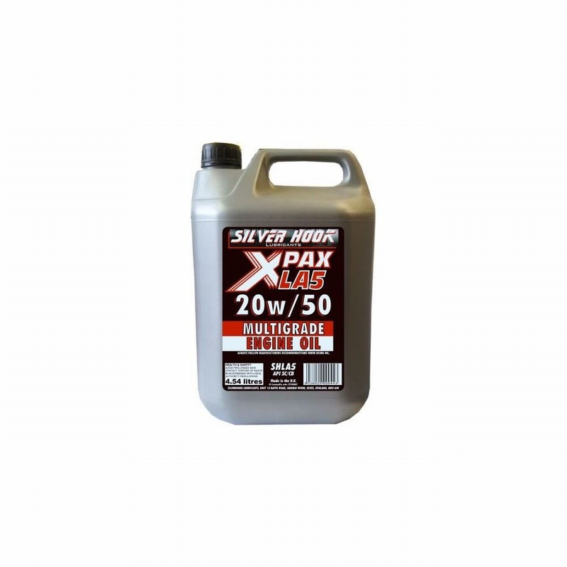 Engine Oil 4.54Ltr. X PAX 20w/50 M.Grd Petrol&Diesel