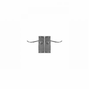Handle Latch Scroll Chrome