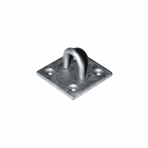 Staple on Plate 50mm HD Galv.