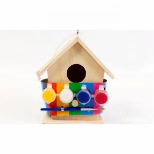 Bird Nesting Box Wooden Paint your Own
