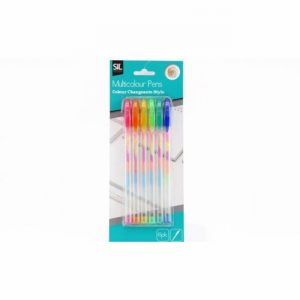 Pen Multi Colour x6