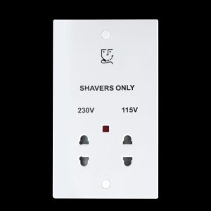 Socket Shaver Bathroom Dual Voltage D