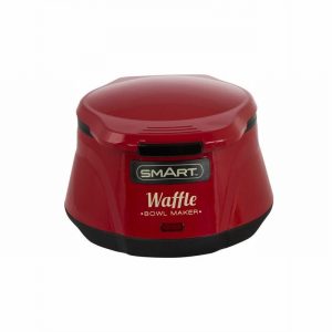 Waffle Maker SMART Bowl Design Red