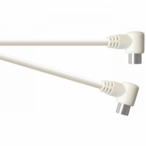 Lead Coaxial Plug to Same 4Mtr. Right Angle