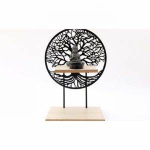 Night Lite Holder TREE Of LIFE & Buddga Design 29cm