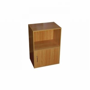 Unit Storage Cube with Door Economy Beech Effect