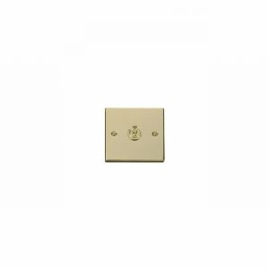 SWITCH LIGHT TOGGLE 1GANG 2WAY V.BRASS