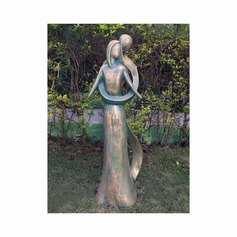 Garden Ornament INFINITE LOVE VERDIGRIS Colour 85cm