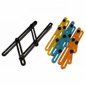 Shape Replicator 4Sided 10x5" Blue Plastic