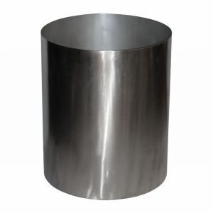 Storage Box Round Small 25.5x22.5cm Heavy SS